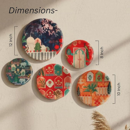 Vintage India Wall Plates for home decoration
