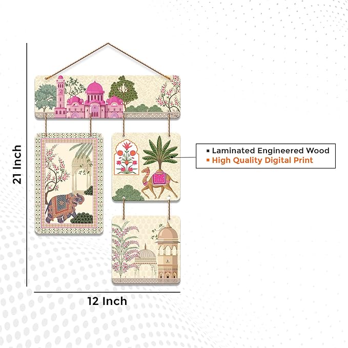 Royal Fort And Rides Moder Art Decorative Wall Art