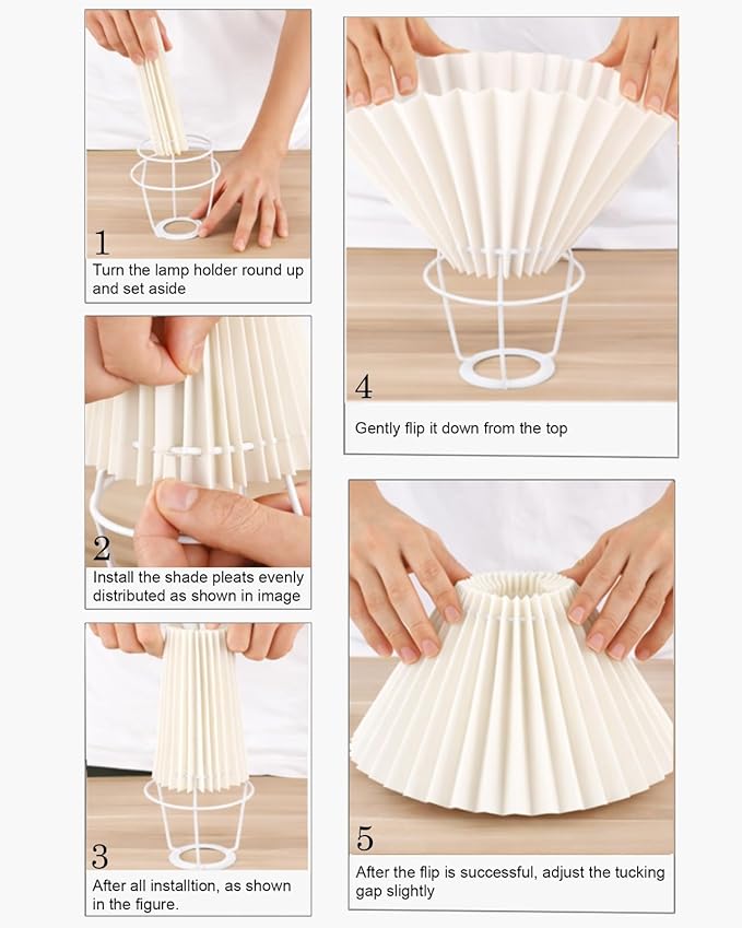 Retro Down to the Wire Metal Table Lamp with Fabric Shade