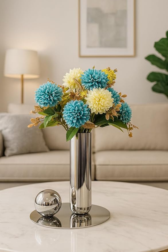 Premium Stainless Steel Metal Flower Vase