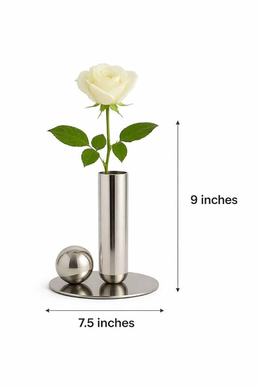 Premium Stainless Steel Metal Flower Vase