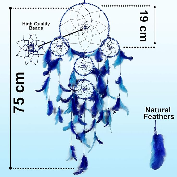 Traditional Indian Dreamcatcher Wall Art