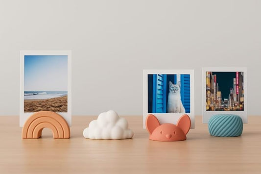Photo Holder Set of 4 – Cute Eco-Friendly Photo Stands